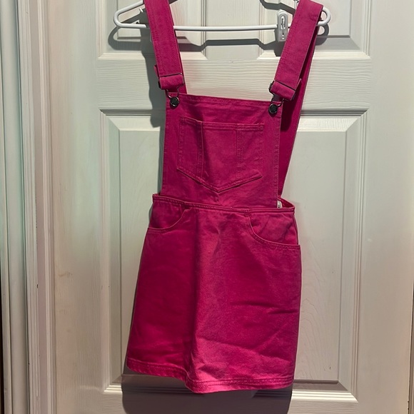 Pink overall dress - Picture 1 of 3